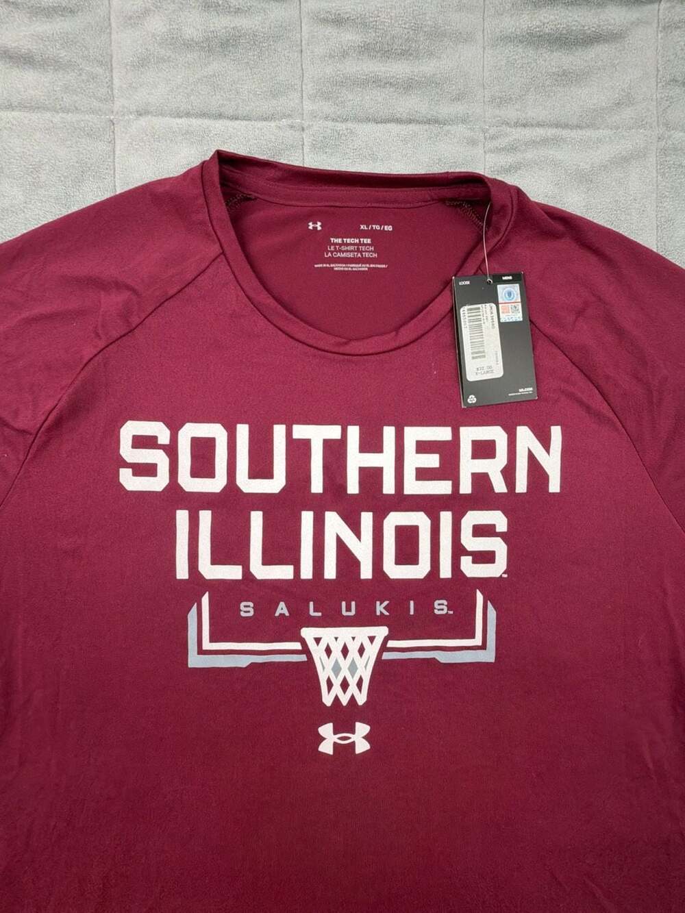 Under Armour Southern Illinois Salukis Basketball Tech Tee T-Shirt